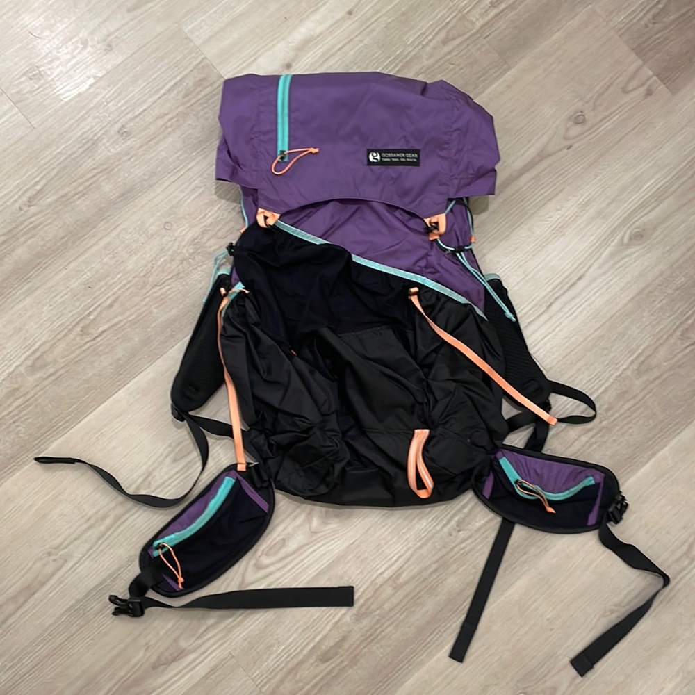 Gossamer Gear kumo 36L ultralight backpack- medium